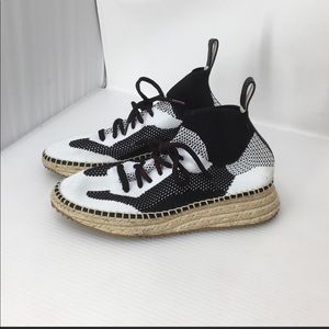 Alexander wang knit sneaker espadrilles